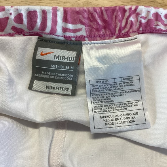 Ladies Nike Fit Dry Athletic Skort Medium (8-10)‎ Pink/white - Picture 5 of 8